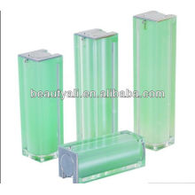 15ml 30ml 40ml 50ml 80ml 100ml 120ml square acrylic cosmetic packaging airless bottle